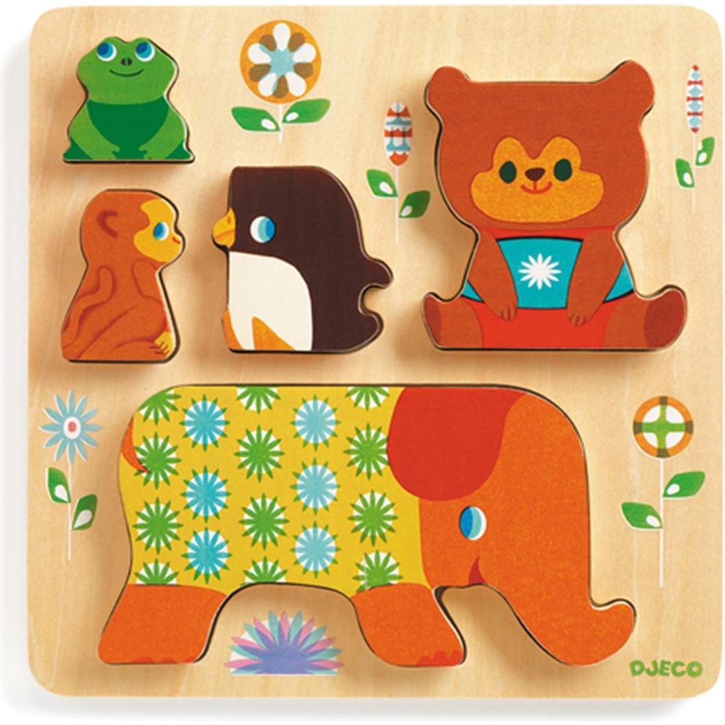Djeco Woodypile (5 Teile)