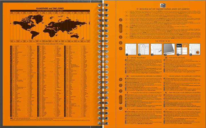 Produktbild Oxford Spiralbuch (A5+, Kariert, Weicher Einband)