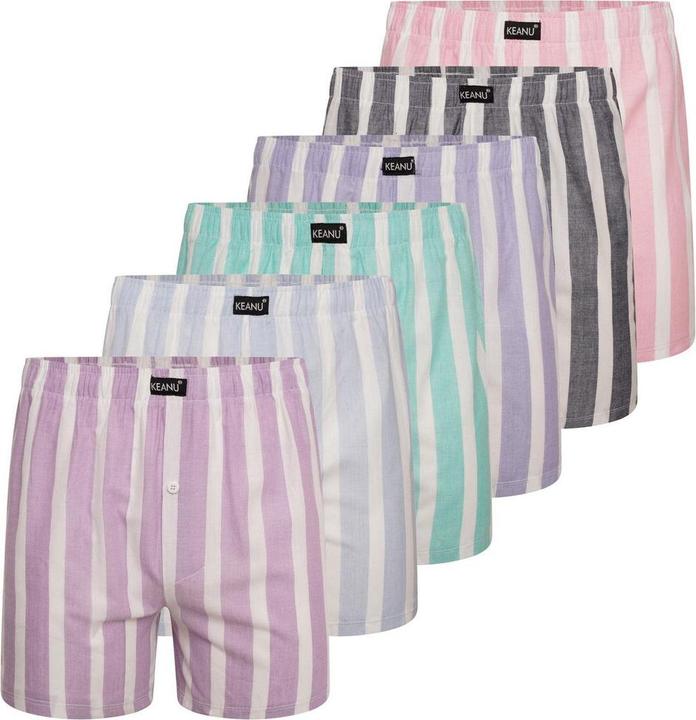 Produktbild Keanu Boxershorts gewebter Stoff (6erPack) (M, 6er Pack)