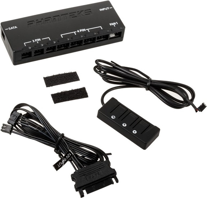 Produktbild Phanteks Universal PWM L??fter Hub - Schwarz