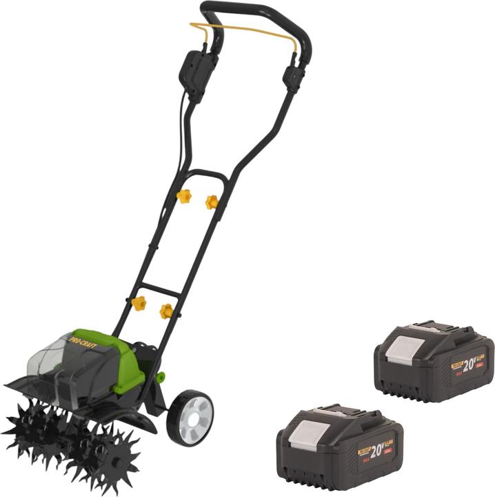 Produktbild Procraft CT20/2bb Akku Kultivator 40 V ( 2x 20 V ) 360 mm Brushless + 2x Akku 8,0 Ah - ohne