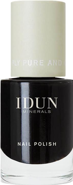Immagine prodotto IDUN Minerals Minerals Smalto per unghie Onyx Classic Nero (Smalto per unghie effetto gel)