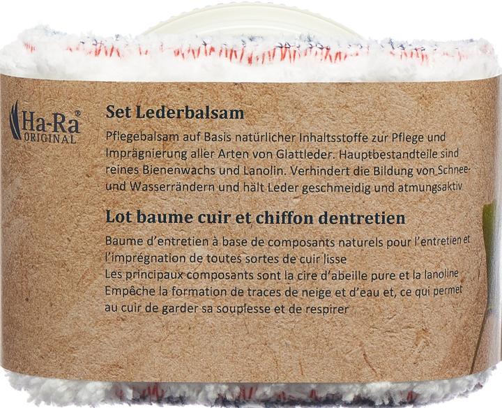 Image du produit Ha-Ra Lederbalsam 180ml mit Lederpflegetuch (1 x, 180 ml)