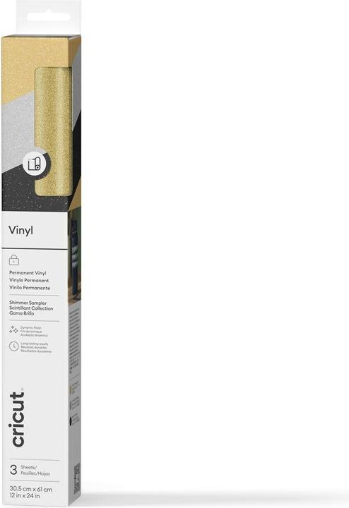 Produktbild Cricut Vinylfolie Permanent Musterpack Glanz 30.5 x 61 cm