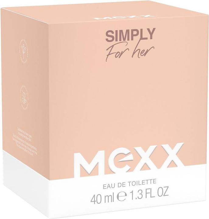 Actual product image Mexx WOMAN Simply EDT Spr 40 ml (Eau de toilette, 40 ml)