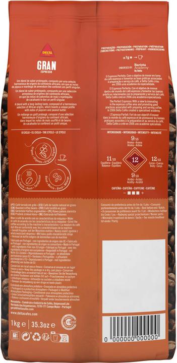 Produktbild Delta Cafés Gran Expresso (1000 g)
