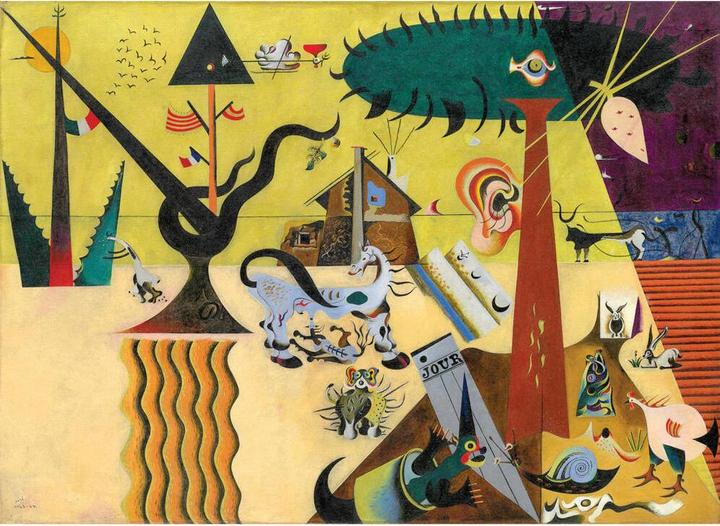Productafbeelding Eurographics Het veld van Joan Miró (1000 onderdelen)