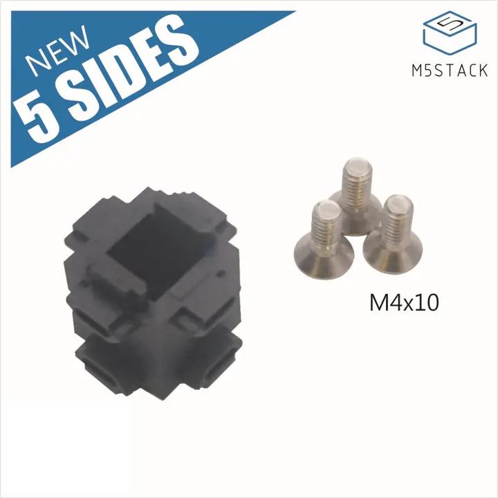 Produktbild M5Stack 12 Stück 5-Seiten Eckverbinder für 1515 Aluminiumprofil