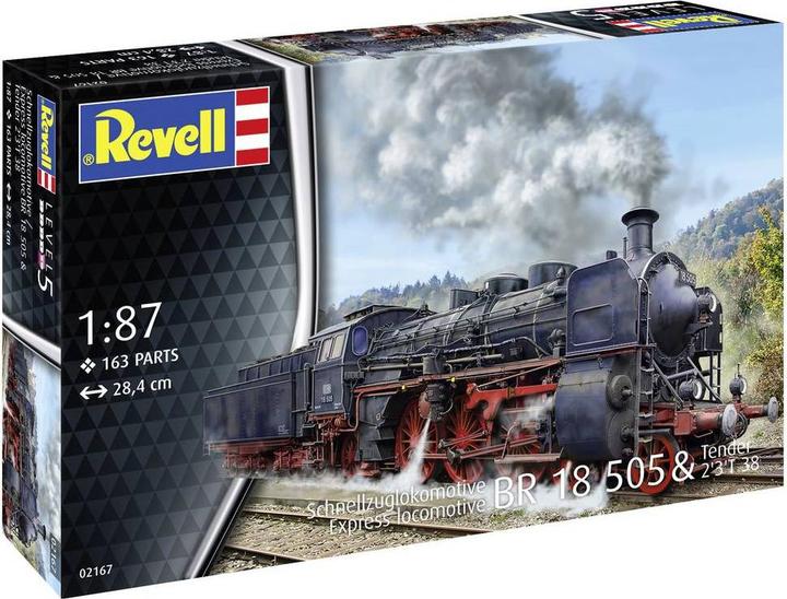 Produktbild Revell Express Locomotive BR 18 505 with Tender 2 3 T38