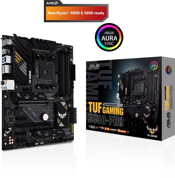 Immagine prodotto ASUS TUF GAMING B550-Pro (AM4, AMD B550, ATX)
