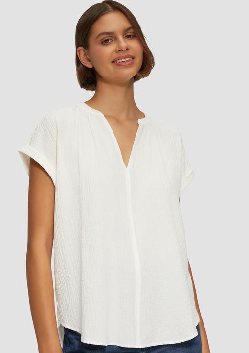 Produktbild S.Oliver Bluse Locker geschnittene Bluse mit Struktur (34)