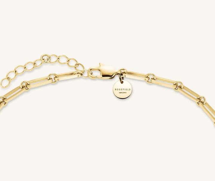 Produktbild Rosefield Halskette (14K Yellow gold plated stainless steel 316L, Edelstahl, 42 - 46 cm)