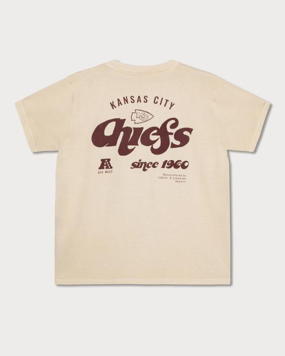 Produktbild Lobster & Lemonade Kansas City Chiefs 89 Band T-Shirt cream XL (XL)