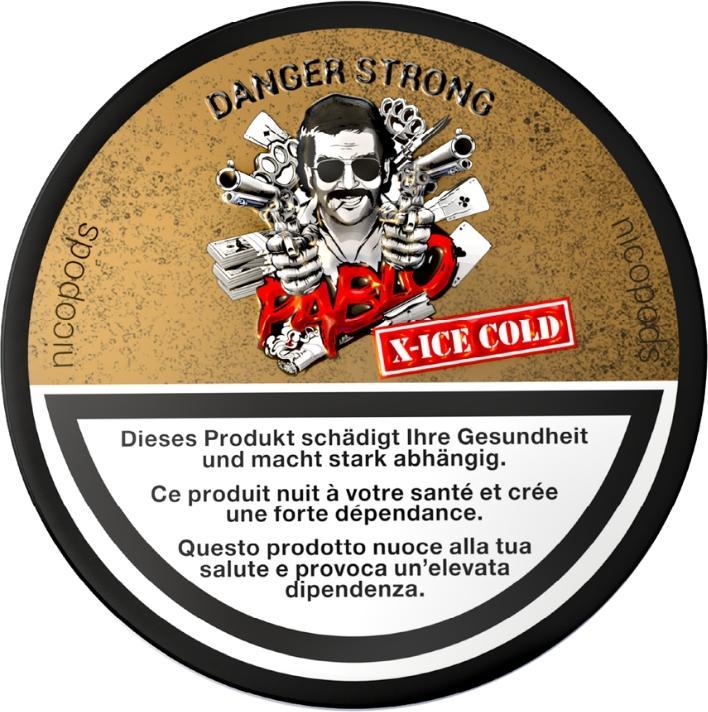 Produktbild Pablo Ice Cold (Nicotine Pouches, 30 mg)