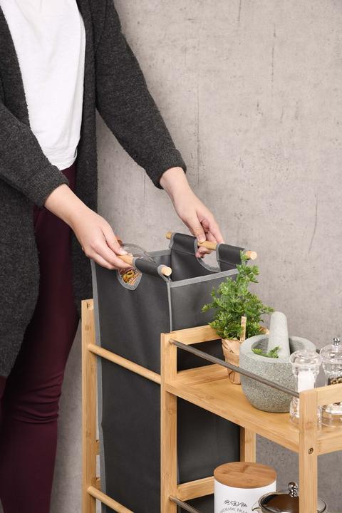 Actual product image Kesper Niche trolley with bottle collector