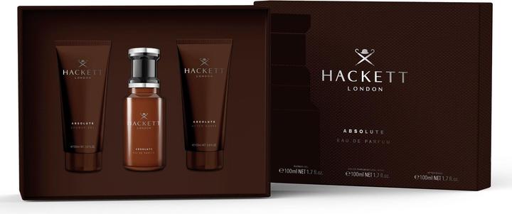 Hackett Christmas 2023 Absolue Eau de Parfum 100 / 10 / Gel douche (Eau de parfum, 100 ml)
