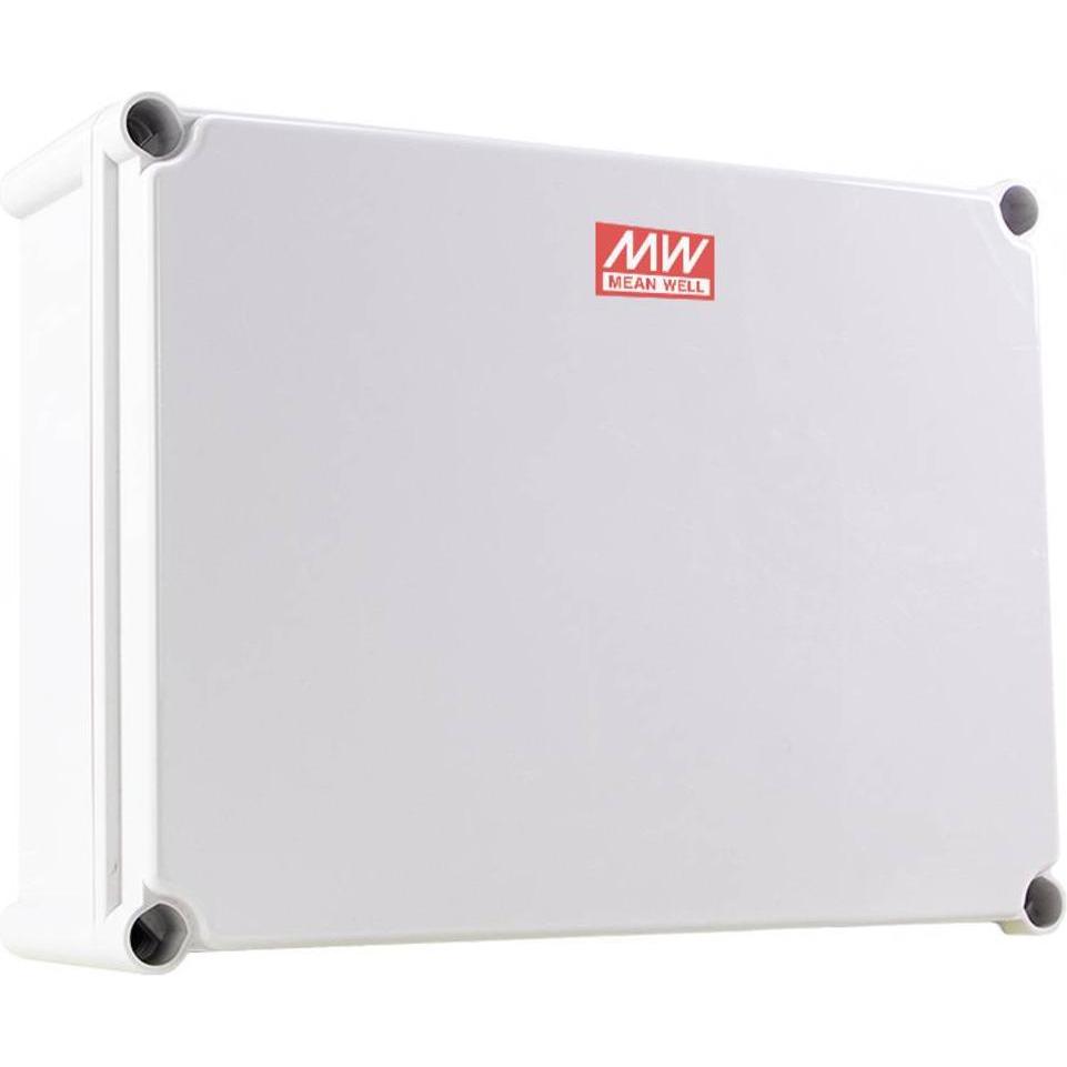 MeanWell MEAN WELL Gehäuse, Industrie-Gehäuse, Outdoor-Gehäuse 340 x 280 x 130 PC, Pol (Case), Accessori di elettronica + Alloggiamento, Grigio