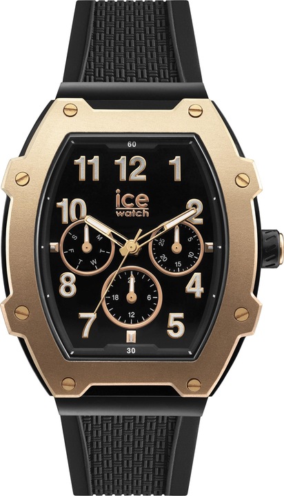 ICE Watch Ice Boliday Schwarz Rose Gold Plastic (Analoguhr, 40 mm)