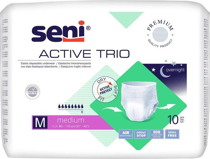 Actual product image Seni Active Trio (10 x, M)
