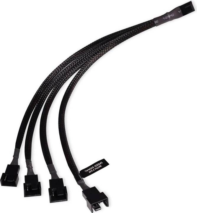 Alphacool LK Y-splitter 4-pin to 4x 4-pin PWM 30cm