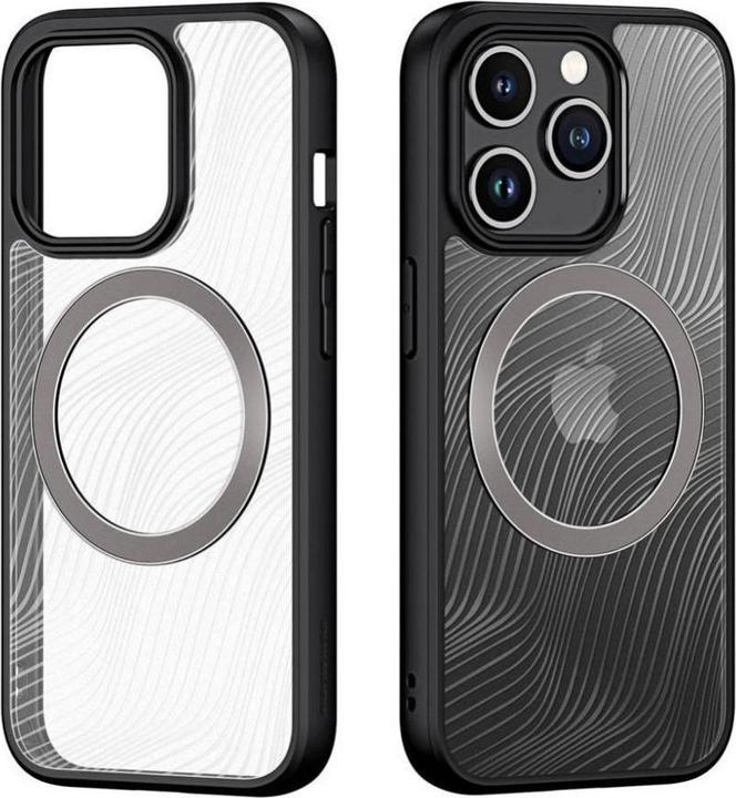 Dux Ducis Armored case for iPhone 15 Pro with MagSafe Aimo Mag - black (Apple iPhone 15 Pro)