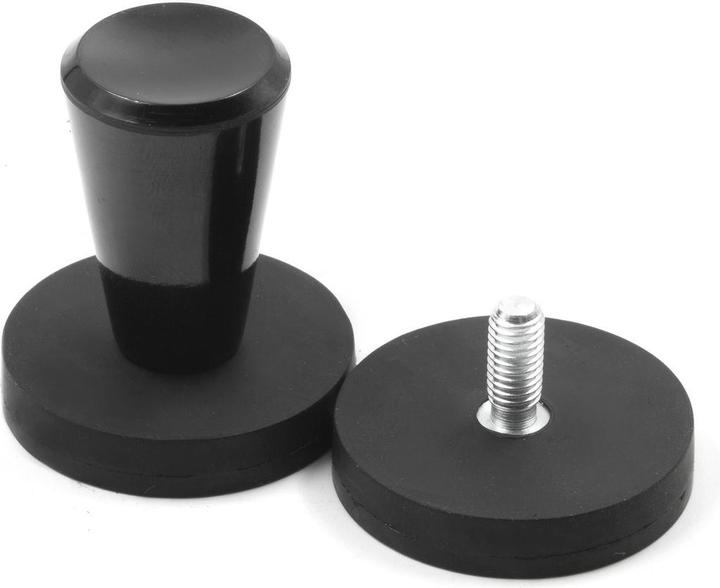 Actual product image Supermagnete Magnet system round rubber-coated with threaded stud (1x)