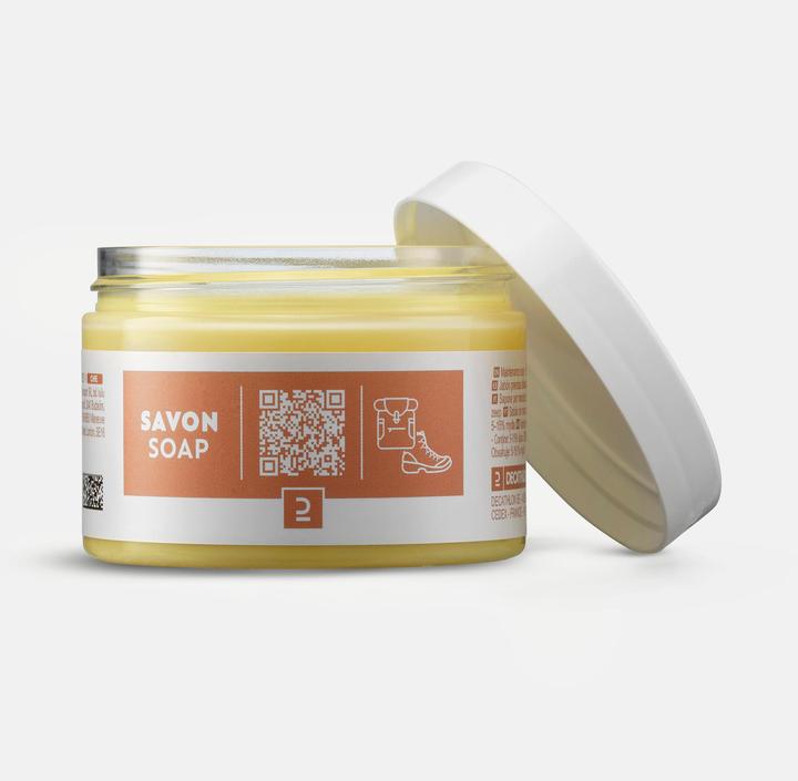 Produktbild Forclaz Lederseife fuer Schuhe und Ausruestung 150 ml