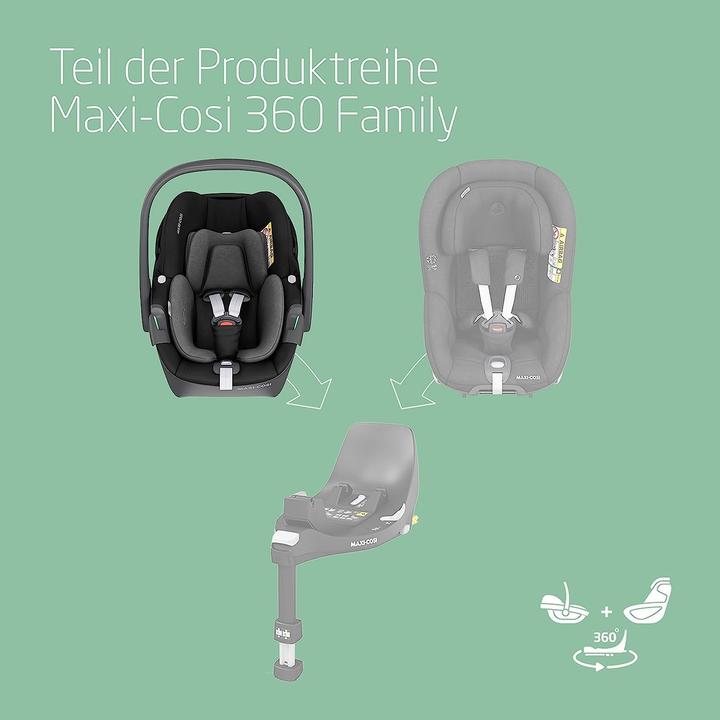 Actual product image Maxi-Cosi Pebble 360 i-Size (Baby car seat, ECE R129/i-Size Standard)