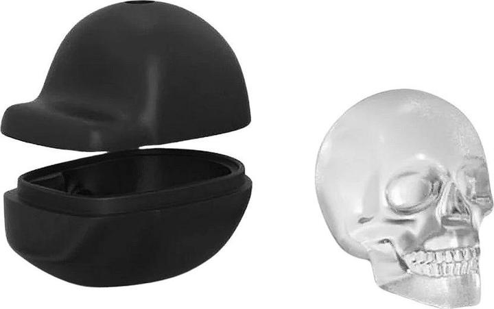 Actual product image Metamorph Grosse Schädel Silikonform für Eiswürfel, Schokolade und zum Backen 8,5 cm
