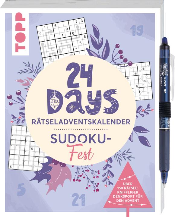 24 days Rätseladventskalender - Sudoku-Fest