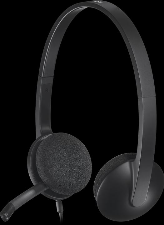 Image du produit Logitech H340 (Filaire, USB-A)