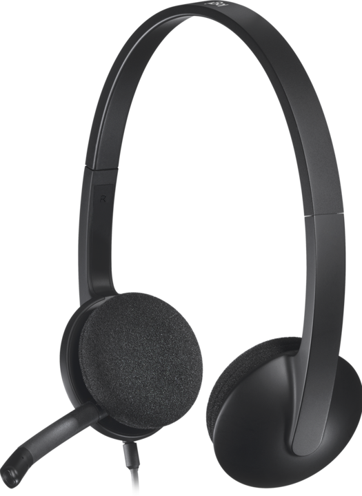 Image du produit Logitech H340 (Filaire, USB-A)