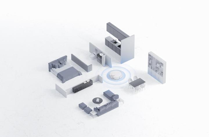 Actual product image Xiaomi Mi Robot Vacuum S10, black (Vacuum mopping robot)