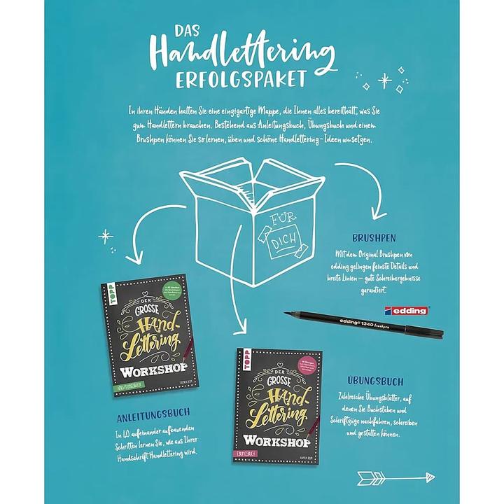 Produktbild Der grosse Handlettering Workshop (Deutsch, Ludmila Blum, 2018)