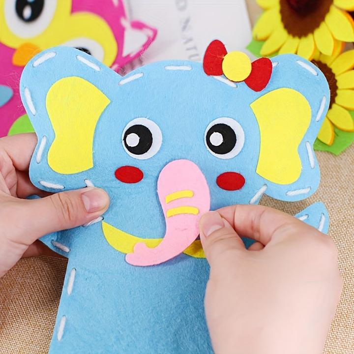 Produktbild Activity Board Kinder DIY Non Woven Handmade Tier, DIY Hand Marionette Tiere, Kunst und Handwerk Hand Spielzeug