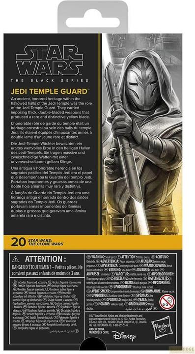 Produktbild Hasbro Star Wars: The Clone Wars Black Series Jedi Temple Guard