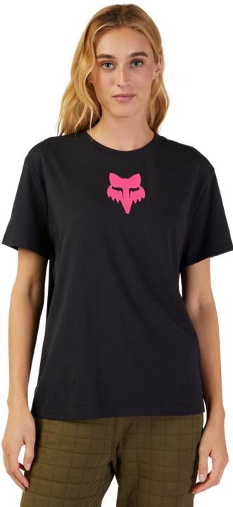 Actual product image Fox TEE 23 W F-HEAD SS BLK/PNK L (L)