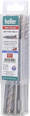 Actual product image Heller TRIJET SDSPlusDrill 8 x 160mm Set 101 (8 millimetres)