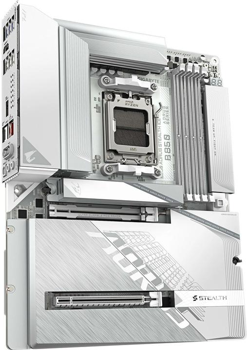 Productafbeelding Gigabyte B850 AORUS Stealth ICE (AM5, AMD B850, ATX)