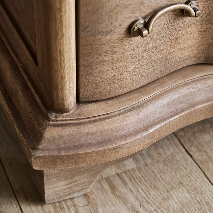 Produktbild Loberon Kommode Aiguillon braun (63 x 49 x 129 cm)