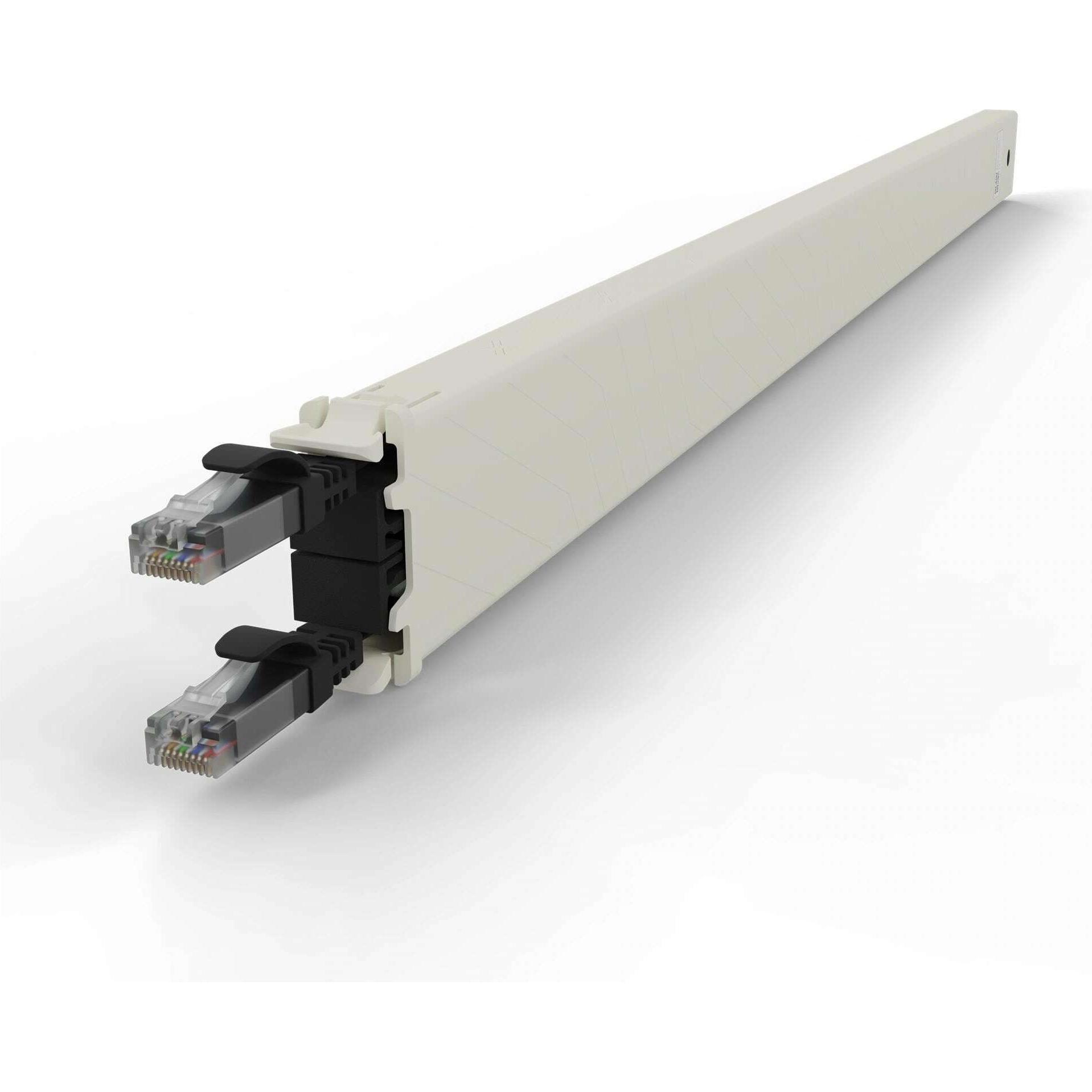 Thumbnail - PATCHBOX one / Cassette / 30RU / Cat 6A, UTP, 1.8 m, Schwarz (UTP, CAT6a, 1.80 m), Netzwerkkabel