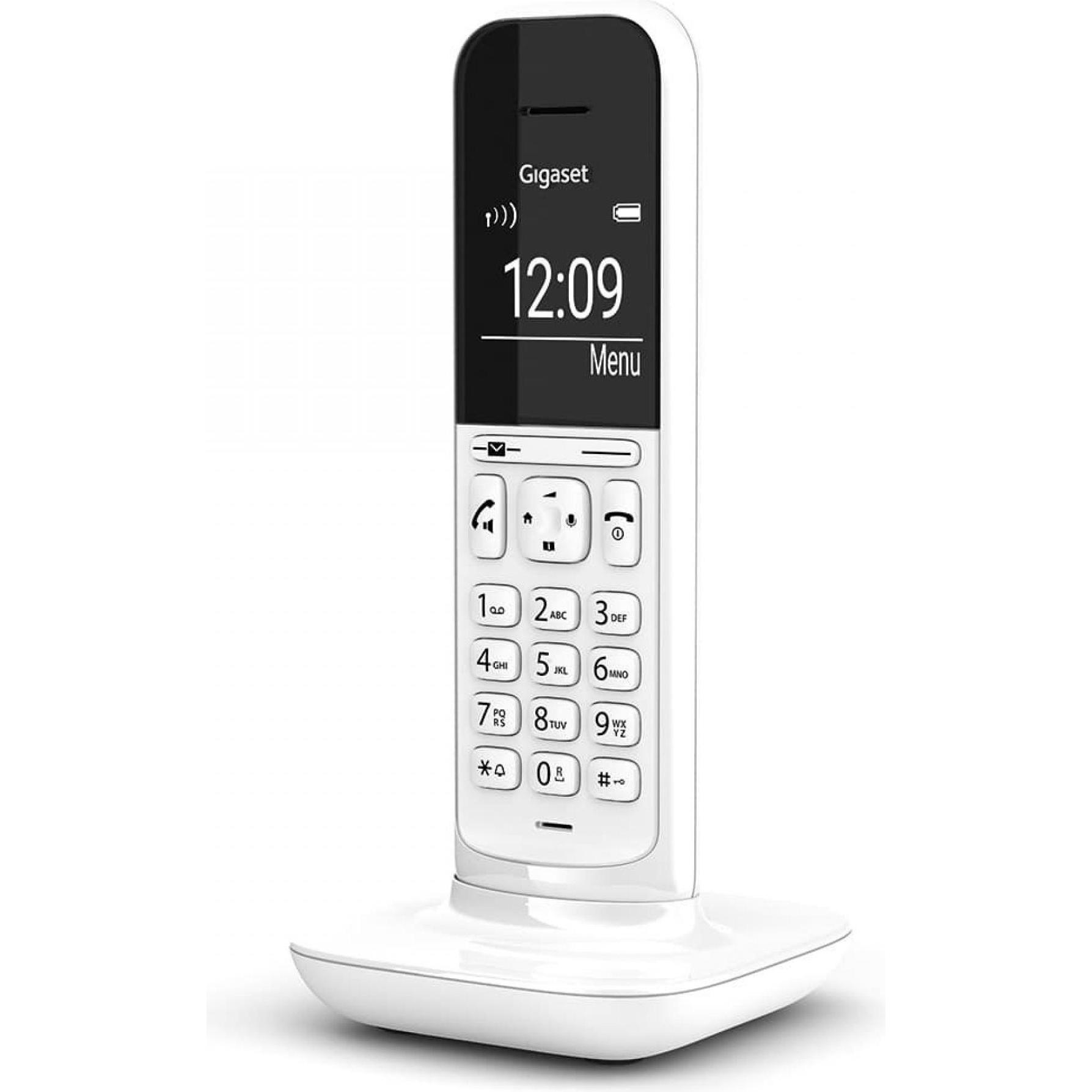 Gigaset CL390 Lucent White (DE-Version), Telefon, Weiss