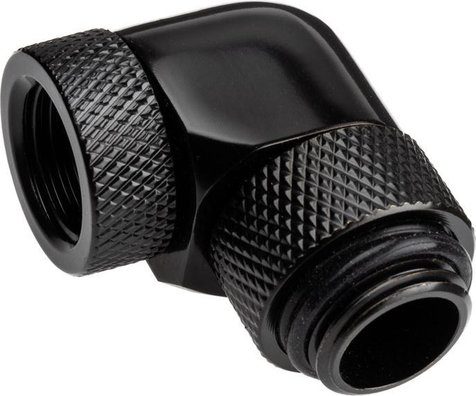 Produktbild Alphacool Eiszapfen Winkeladapter 90° drehbar G1/4 AG auf G1/4 IG