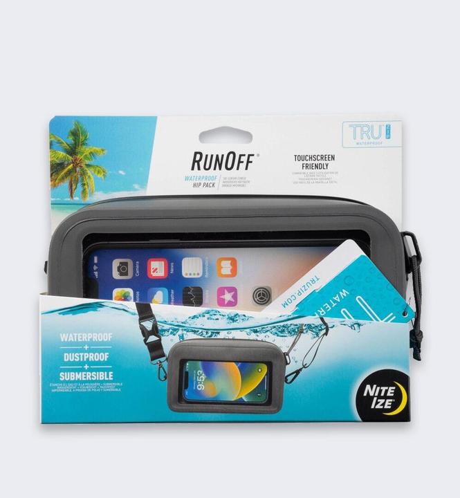 Image du produit Nite Ize RunOff Hip Anthrazit Wasserdichte Tasche