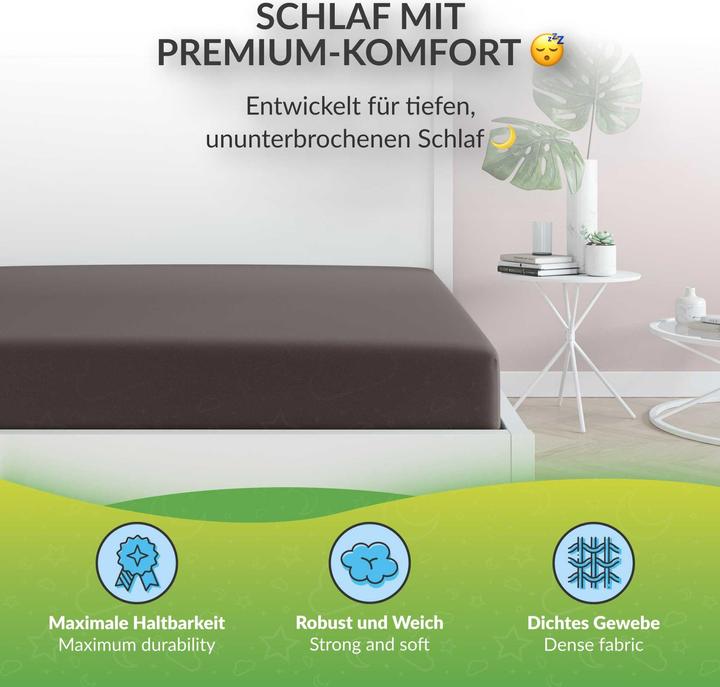Actual product image Etérea Microfibre Jersey Fitted Sheet (60 x 120 cm, 70 x 140 cm)