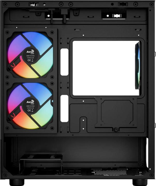Actual product image AeroCool Viewport Mini-G-BK-v4 ARGB (schwarz, Tempered Glass x 2) (Micro ATX (mATX), Mini-ITX)