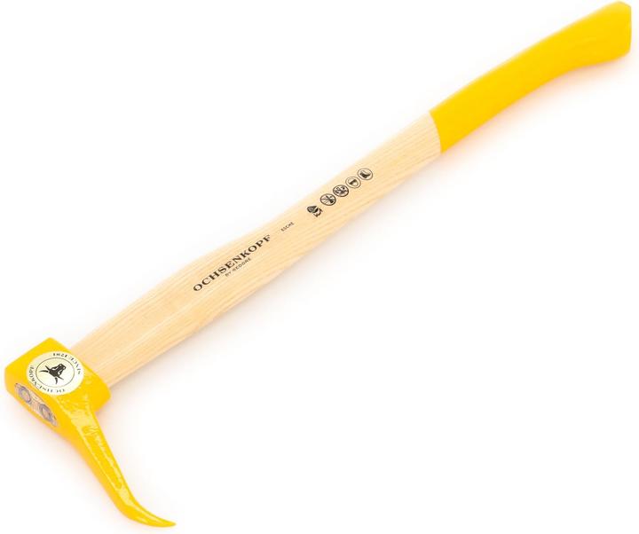 Immagine prodotto Ochsenkopf Ascia a mano, forma ergonomica, manico in legno di noce resistente, 600 mm, 1020 g