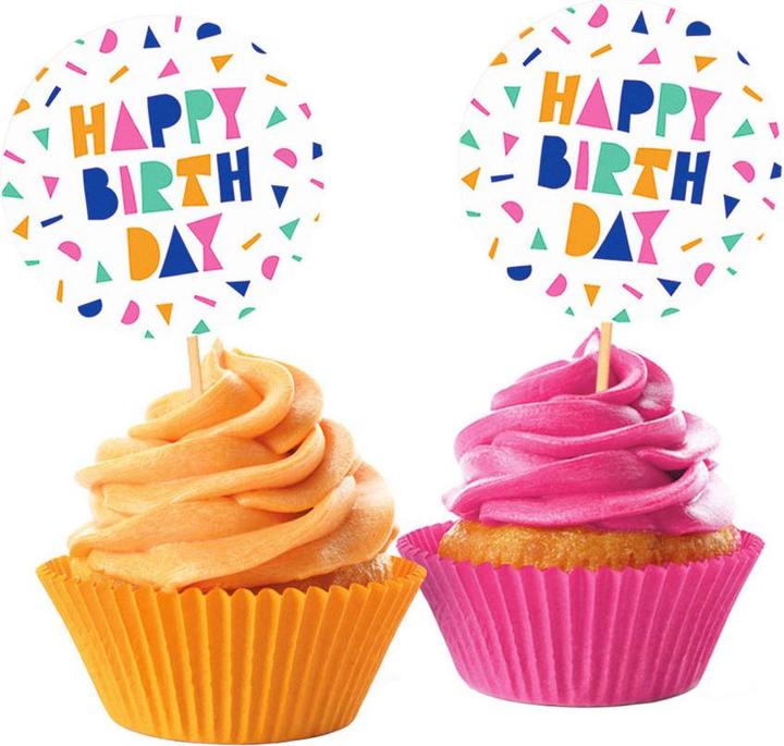 Produktbild Globos Europe Taartprikkers Alles Gute zum Geburtstag - 12. (12 Stk.)
