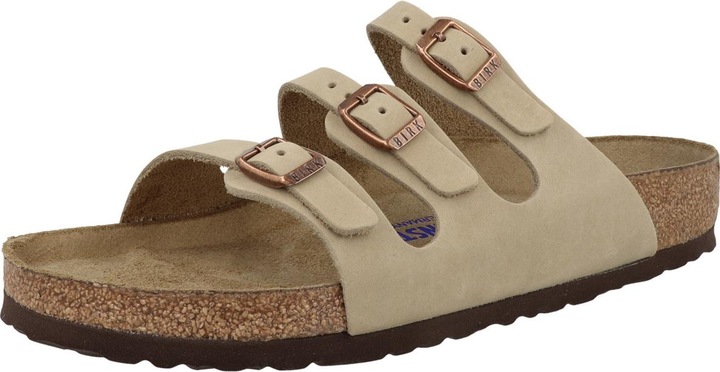Actual product image Birkenstock Florida SFB geöltes Nubukleder Weichbettung normal - 66003 (39)