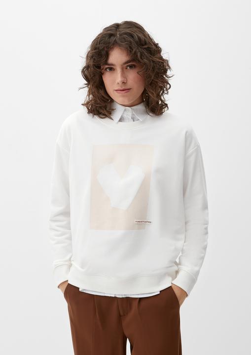 Produktbild s.Oliver Sweatshirt Sweatshirt mit Print-Detail (34)